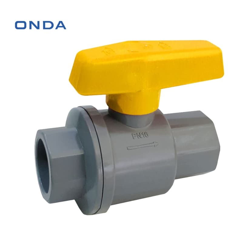 Ball Valve PVC 1/2 Inch Merek ONDA - Stop Kran PVC