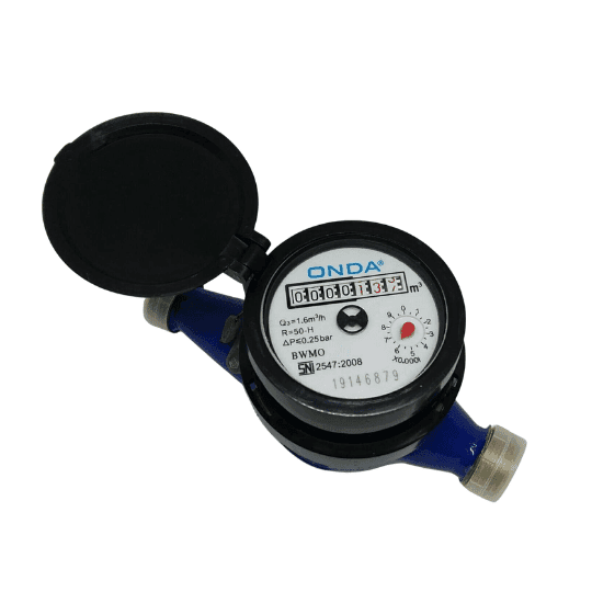Meteran Air Brass DN15 (1/2 Inch) - Water Meter Onda