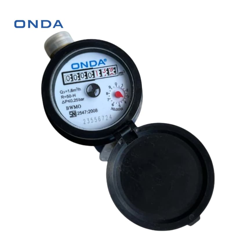 Meteran Air Brass DN20 (3/4 Inch) - Water Meter Onda