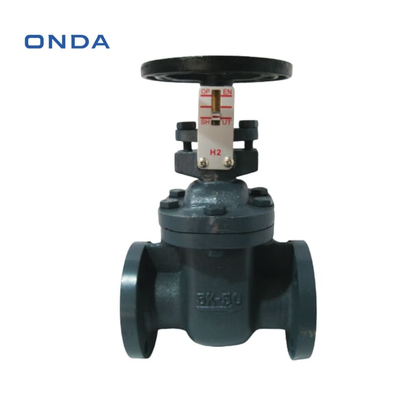 Gate Valve Cast Iron JIS 5K ONDA